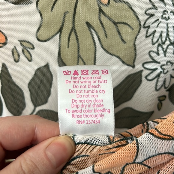 Stylish Swimwear Floral Maxi Coverup - Picture 9 of 14